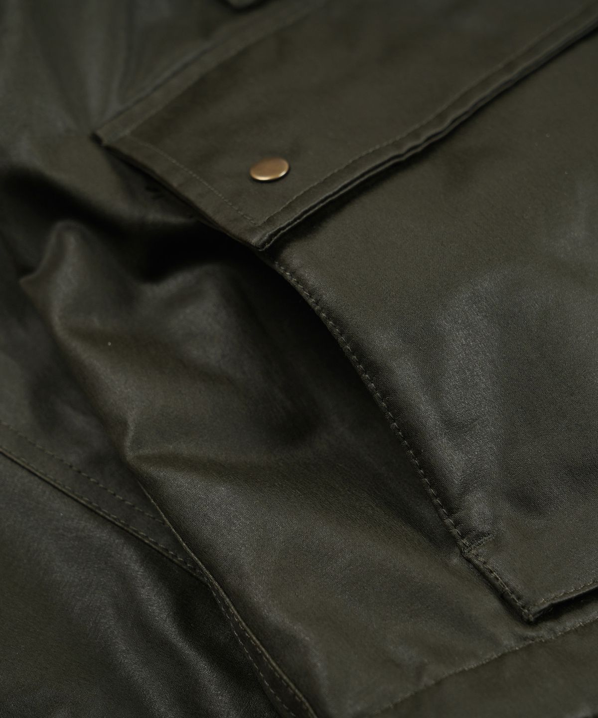 프리즘웍스(FRIZMWORKS) WAXED COTTON HERITAGE HUNTING JACKET _ OLIVE BROWN