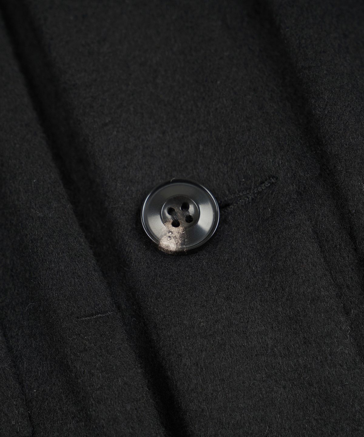프리즘웍스(FRIZMWORKS) SOLID WOOL TRUCKER JACKET _ BLACK