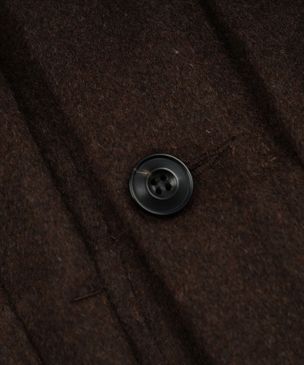 프리즘웍스(FRIZMWORKS) SOLID WOOL TRUCKER JACKET _ BROWN