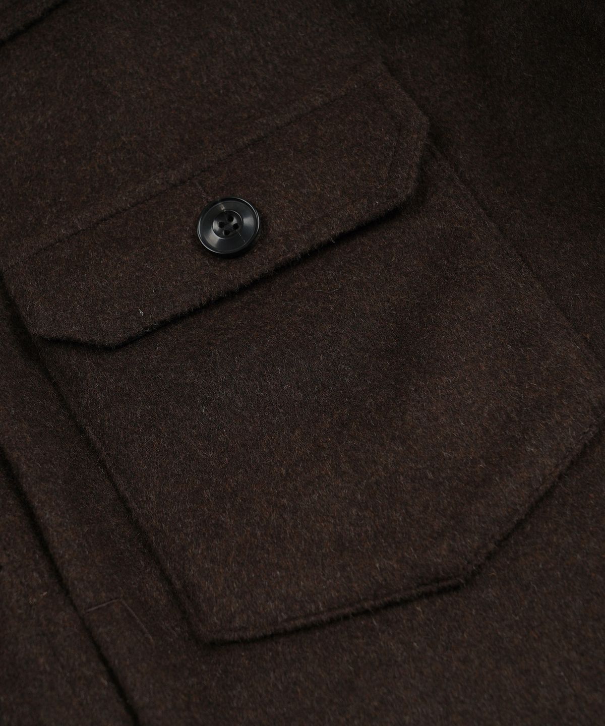 프리즘웍스(FRIZMWORKS) SOLID WOOL TRUCKER JACKET _ BROWN