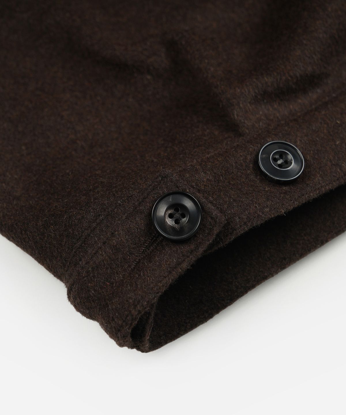 프리즘웍스(FRIZMWORKS) SOLID WOOL TRUCKER JACKET _ BROWN