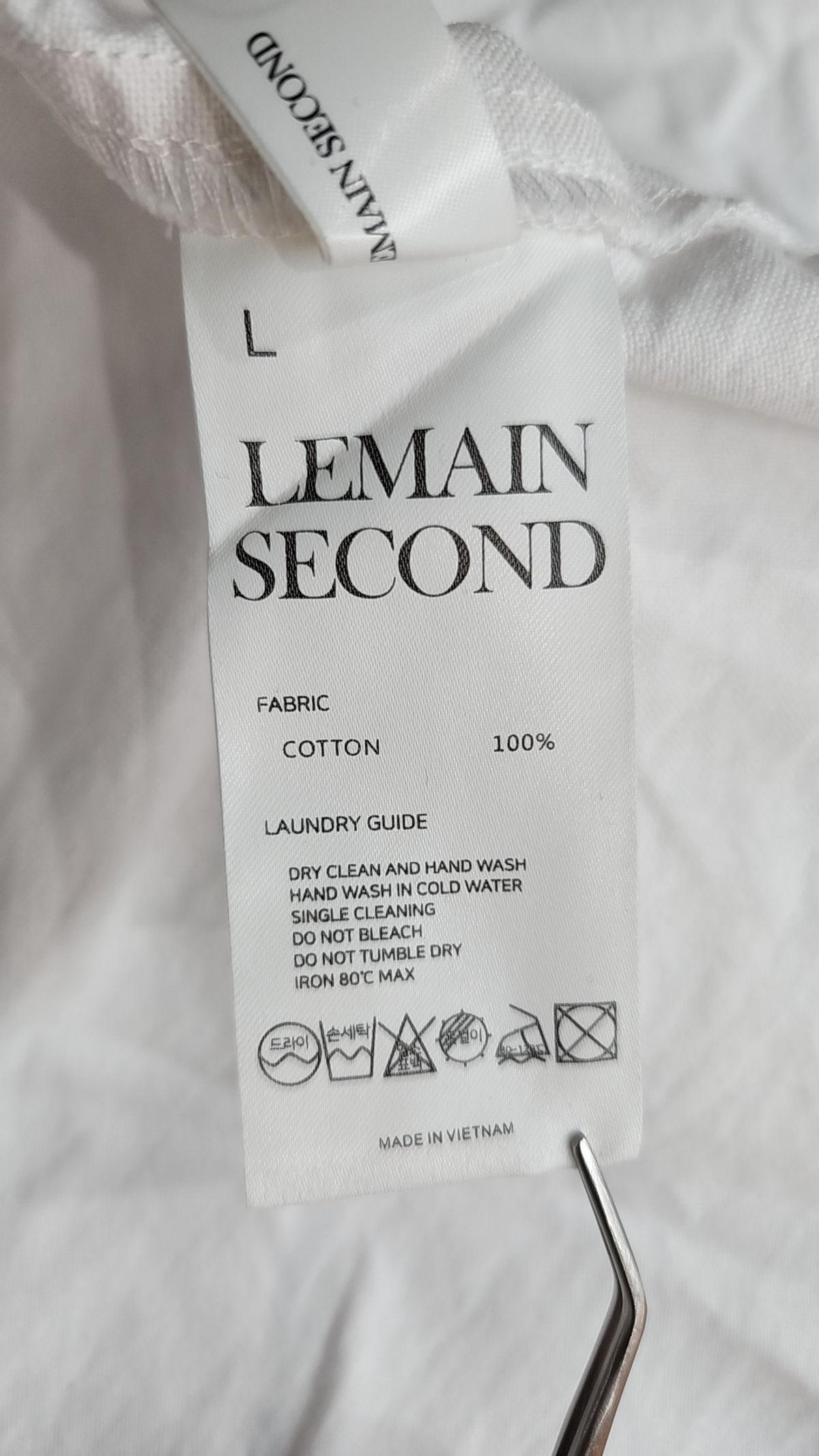 리메인세컨드(LEMAIN SECOND) 캐주얼 셔츠 L