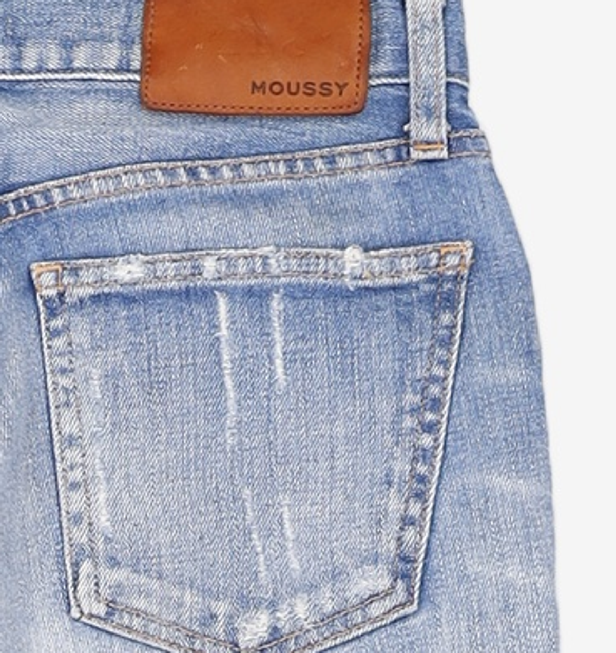 마우시(MOUSSY) 청/데님 팬츠 26
