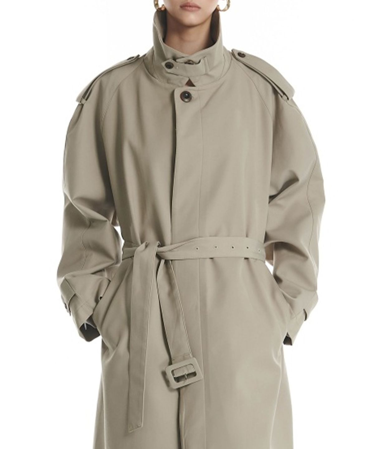 프로젝트 웨이브(PROJECT WAVE) Kain Trench Coat (2color)