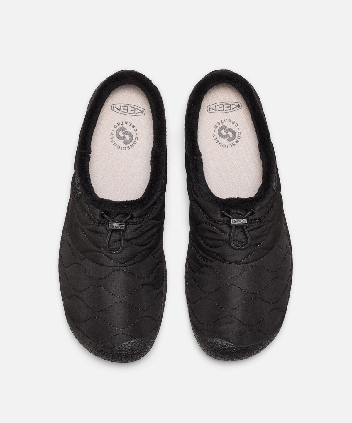 킨(KEEN) 하우저 III 남성 슬라이드 BLACK QUILTED