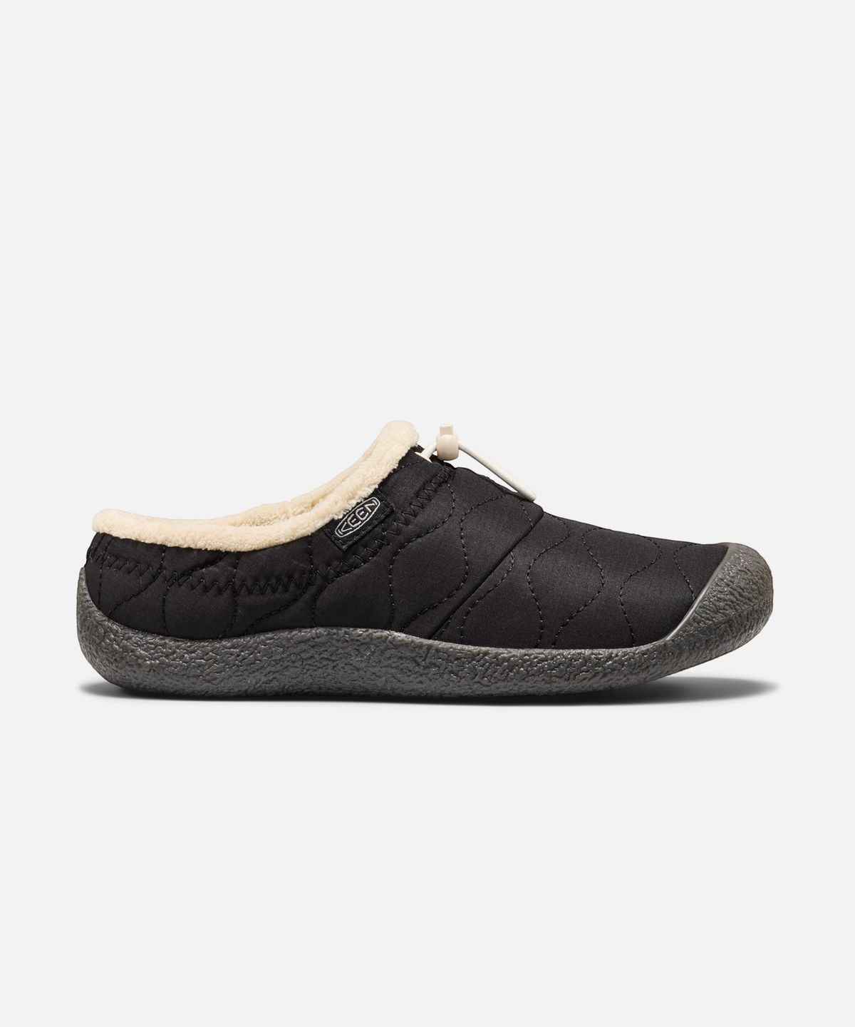 킨(KEEN) 하우저 III 여성 슬라이드 BLACK QUILTED