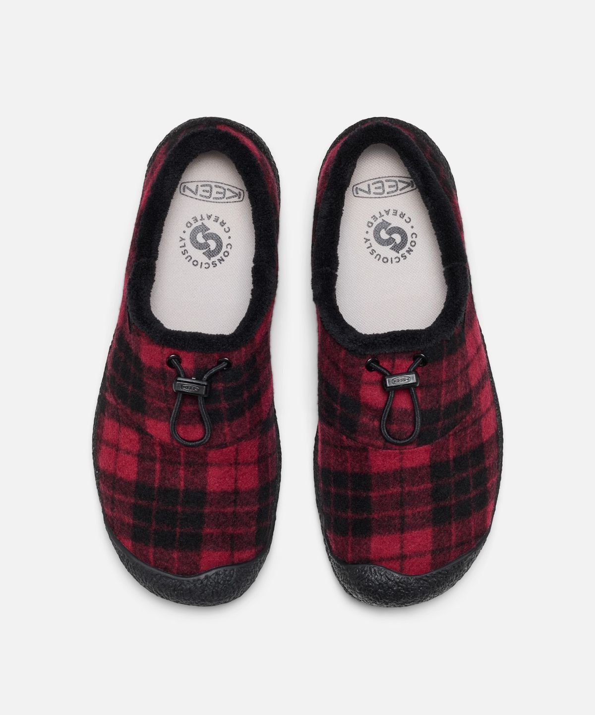 킨(KEEN) 하우저 III 여성 슬라이드 FRONTIER FLANNEL RED