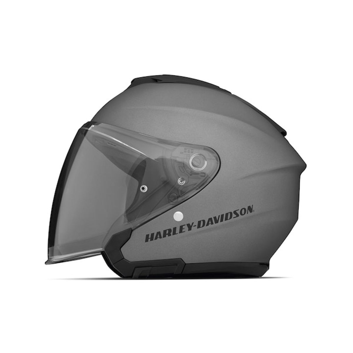 할리데이비슨(HARLEY-DAVIDSON) 메이우드 II 선 쉴드 H33 3/4 헬멧 BLACK SILVER