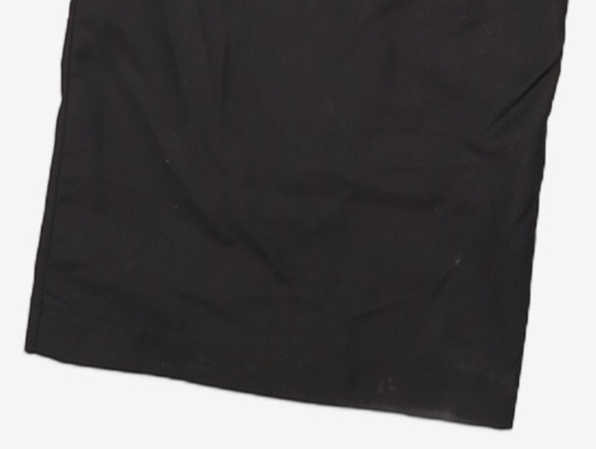 노매뉴얼(NOMANUAL) OPEN TUCK PANTS - BLACK 100