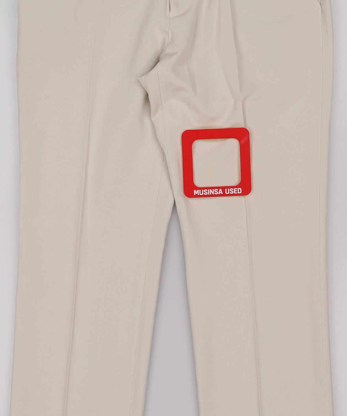 더니트컴퍼니(THEKNITCOMPANY) 20SS 세미와이드핏 하프밴딩 슬랙스 (4컬러) 46