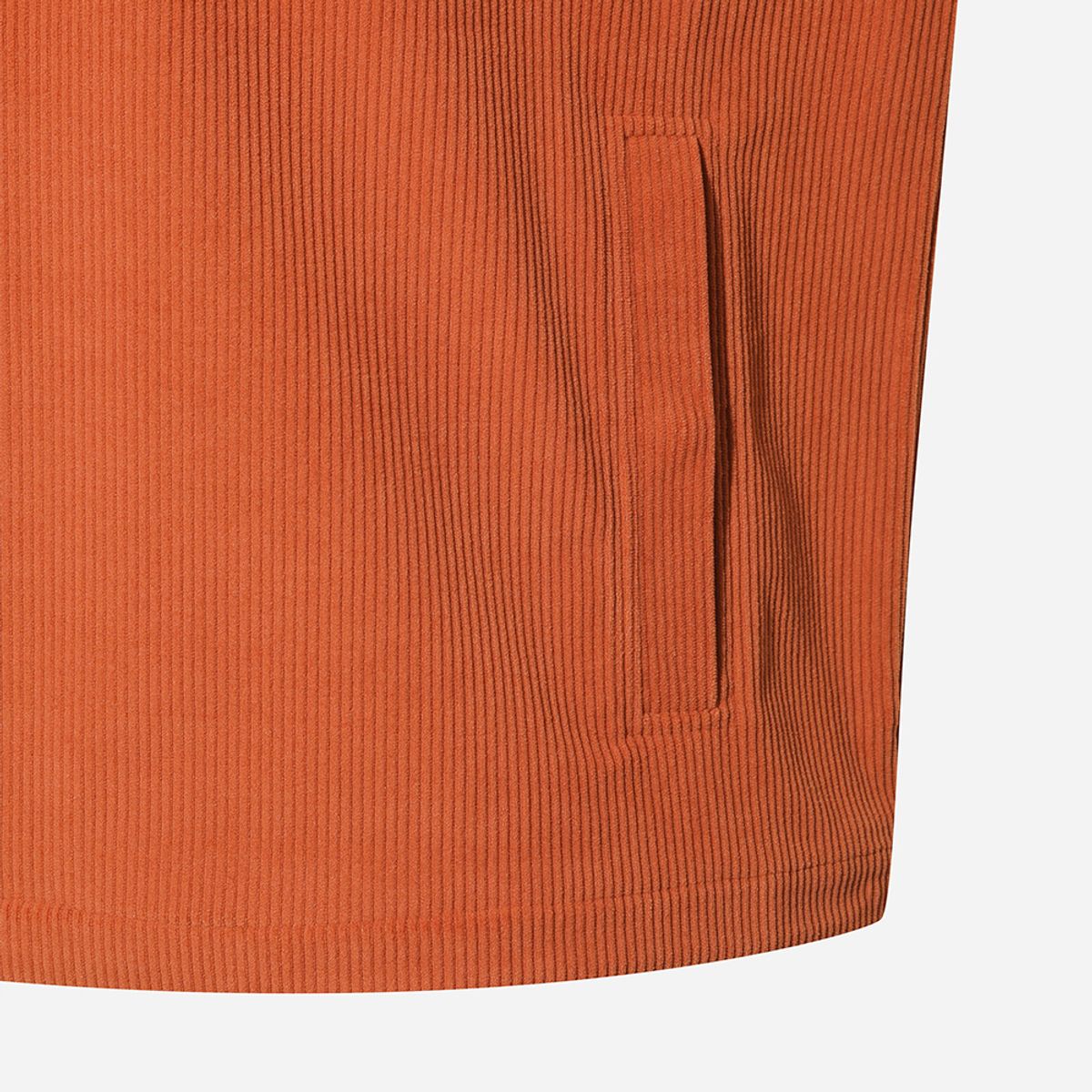 디오디(DOD) 그레인필드 코듀로이 하프집 아노락(ORANGE)