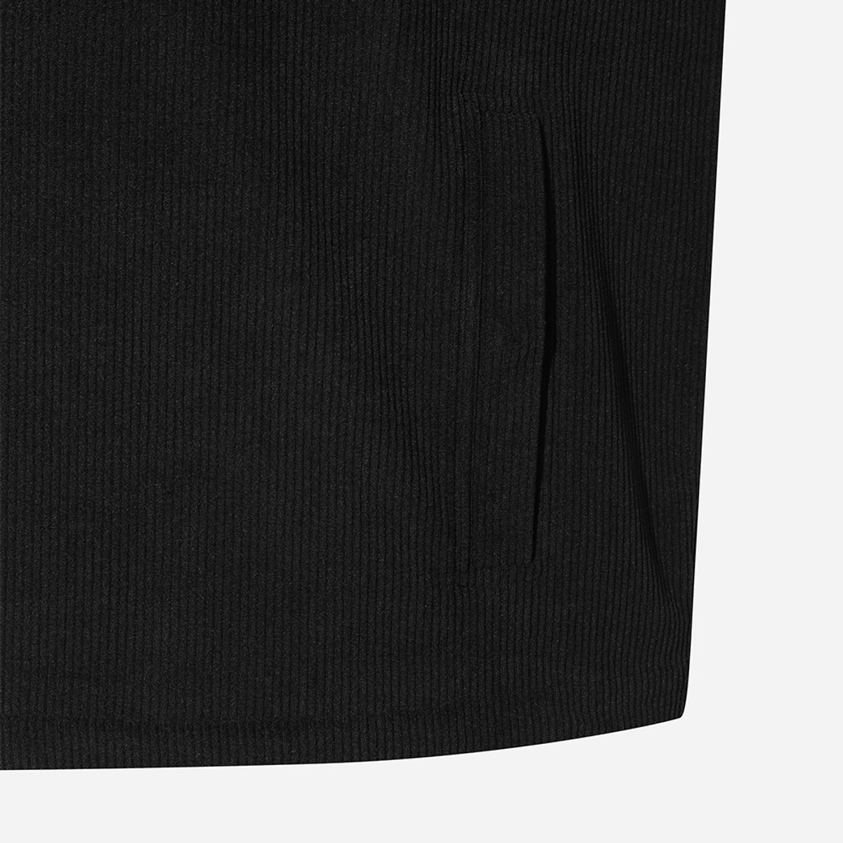디오디(DOD) 그레인필드 코듀로이 하프집 아노락(BLACK)