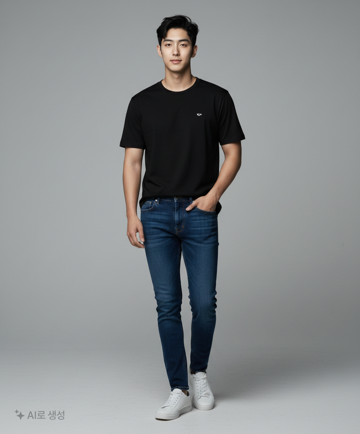 네이더스(NEITHERS) BASIC S/S T-SHIRT (BLACK) 5