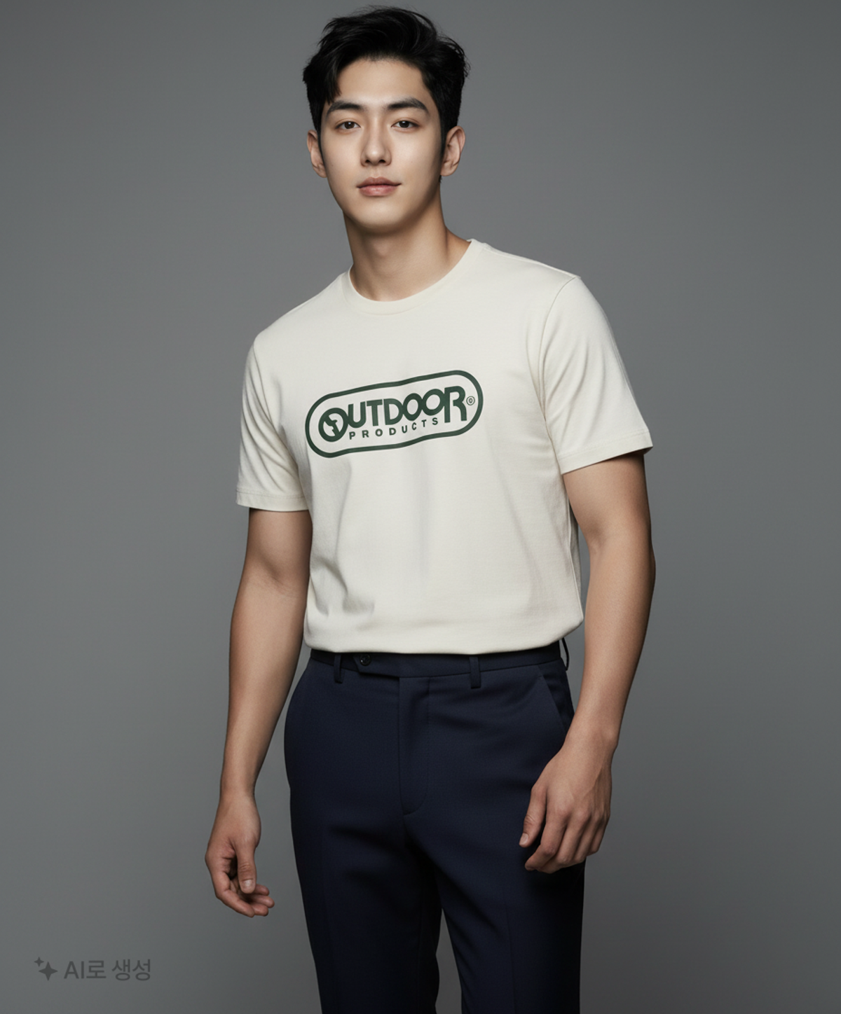아웃도어 프로덕츠(OUTDOOR PRODUCTS) 빅 캡슐 로고 티셔츠 BIG CAPSULE LOGO T-SHIRT XL