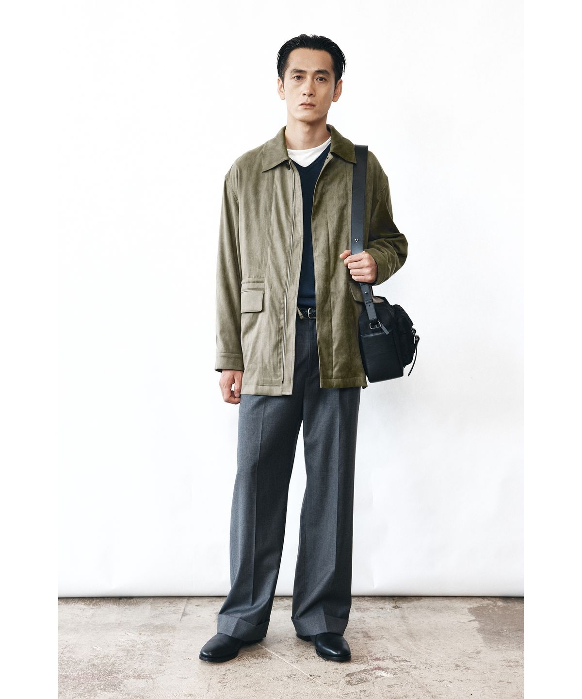 유스(YOUTH) Large Camera Bag - Black