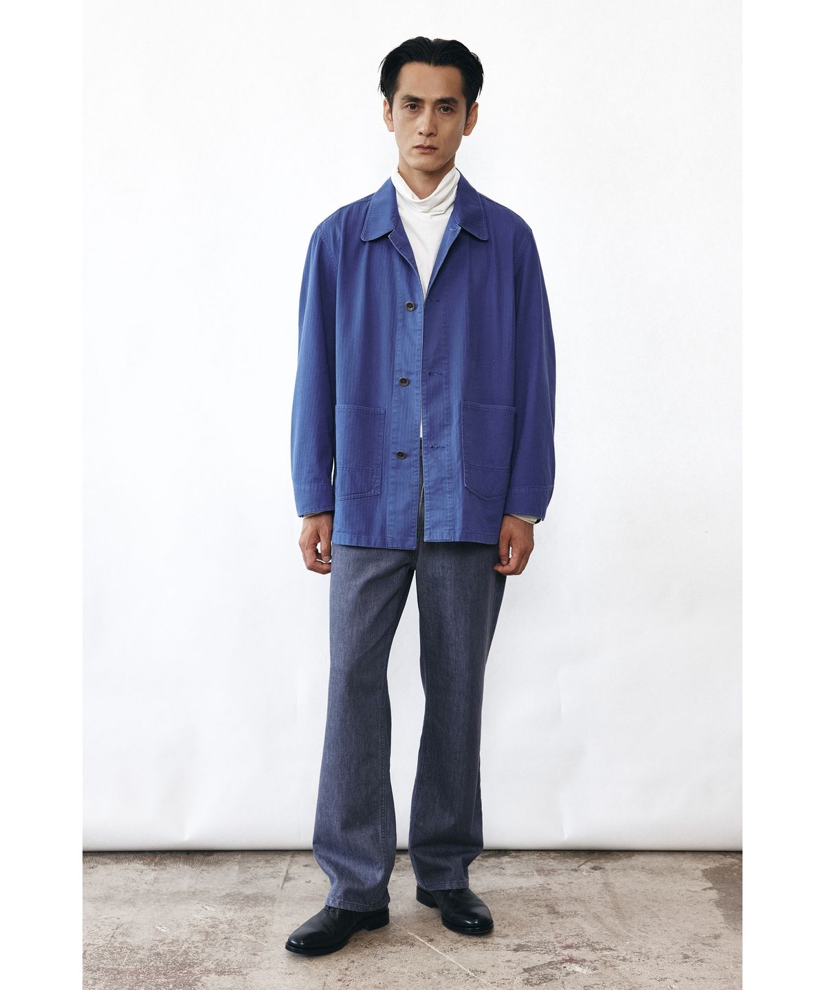 유스(YOUTH) Straight Denim Pants - Blue