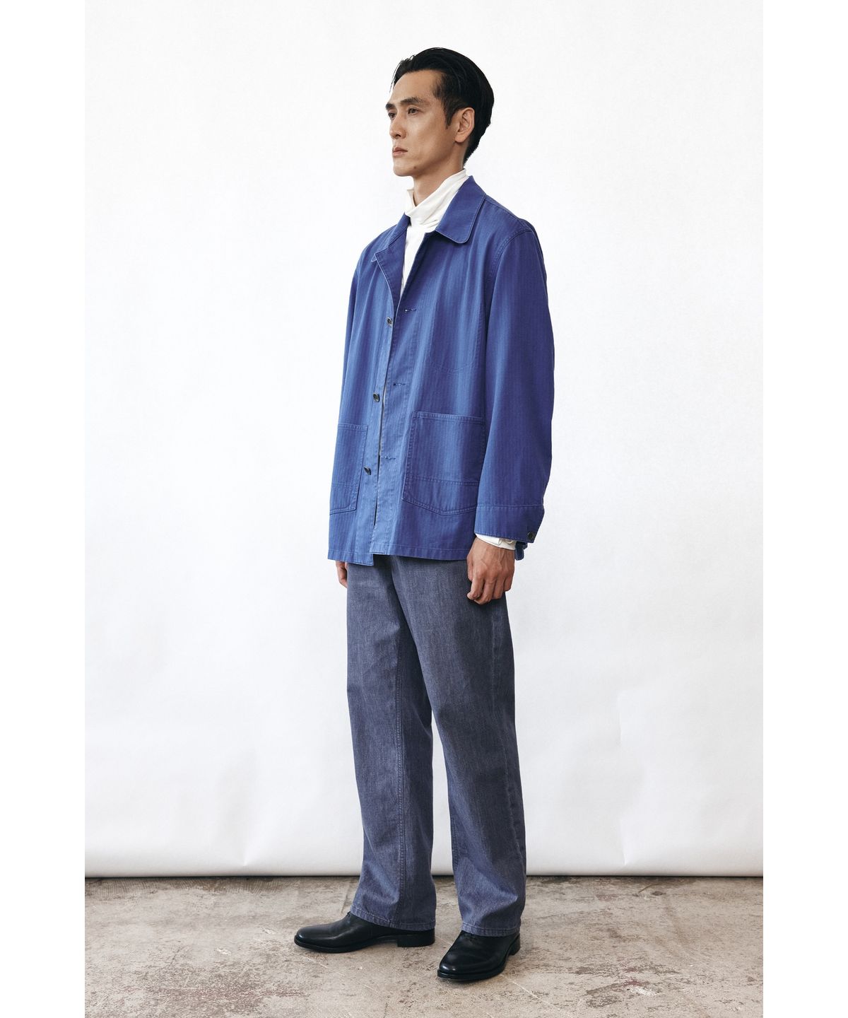 유스(YOUTH) Straight Denim Pants - Blue