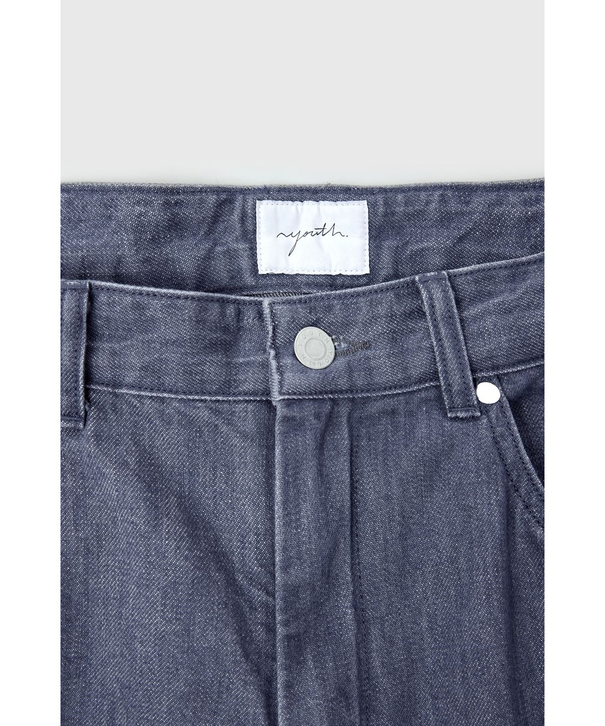 유스(YOUTH) Straight Denim Pants - Blue