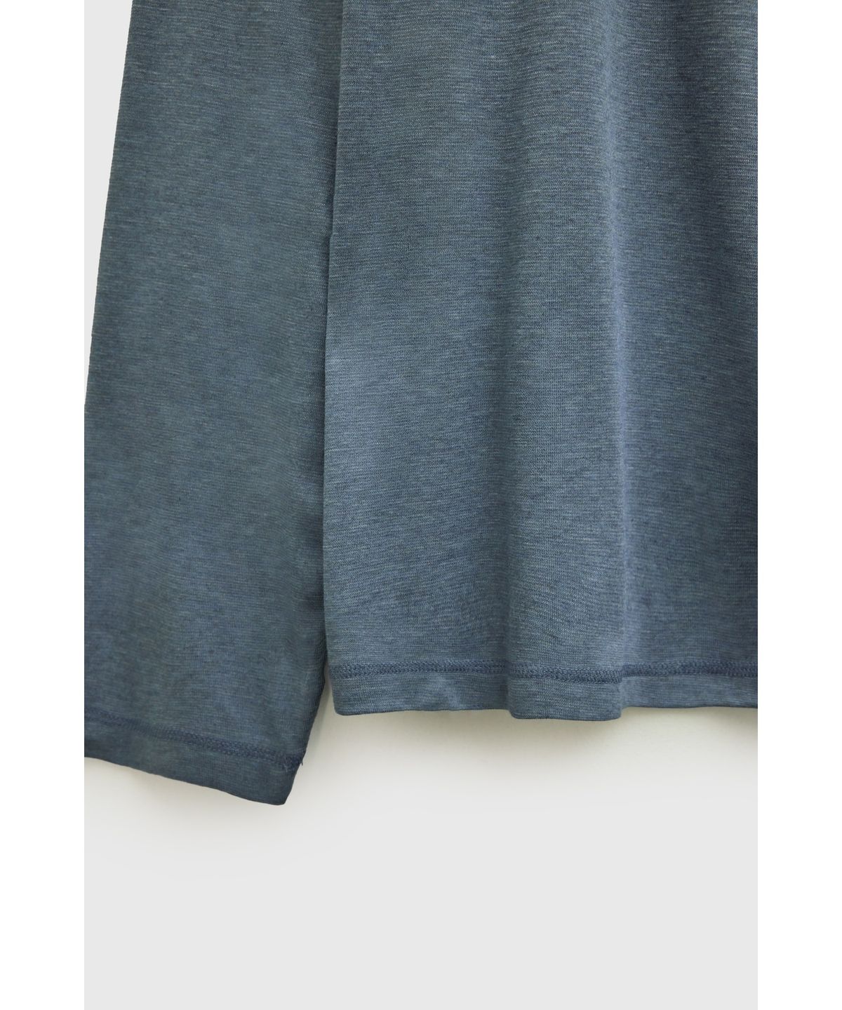 유스(YOUTH) Henley-neck L/S T-shirt - Blue