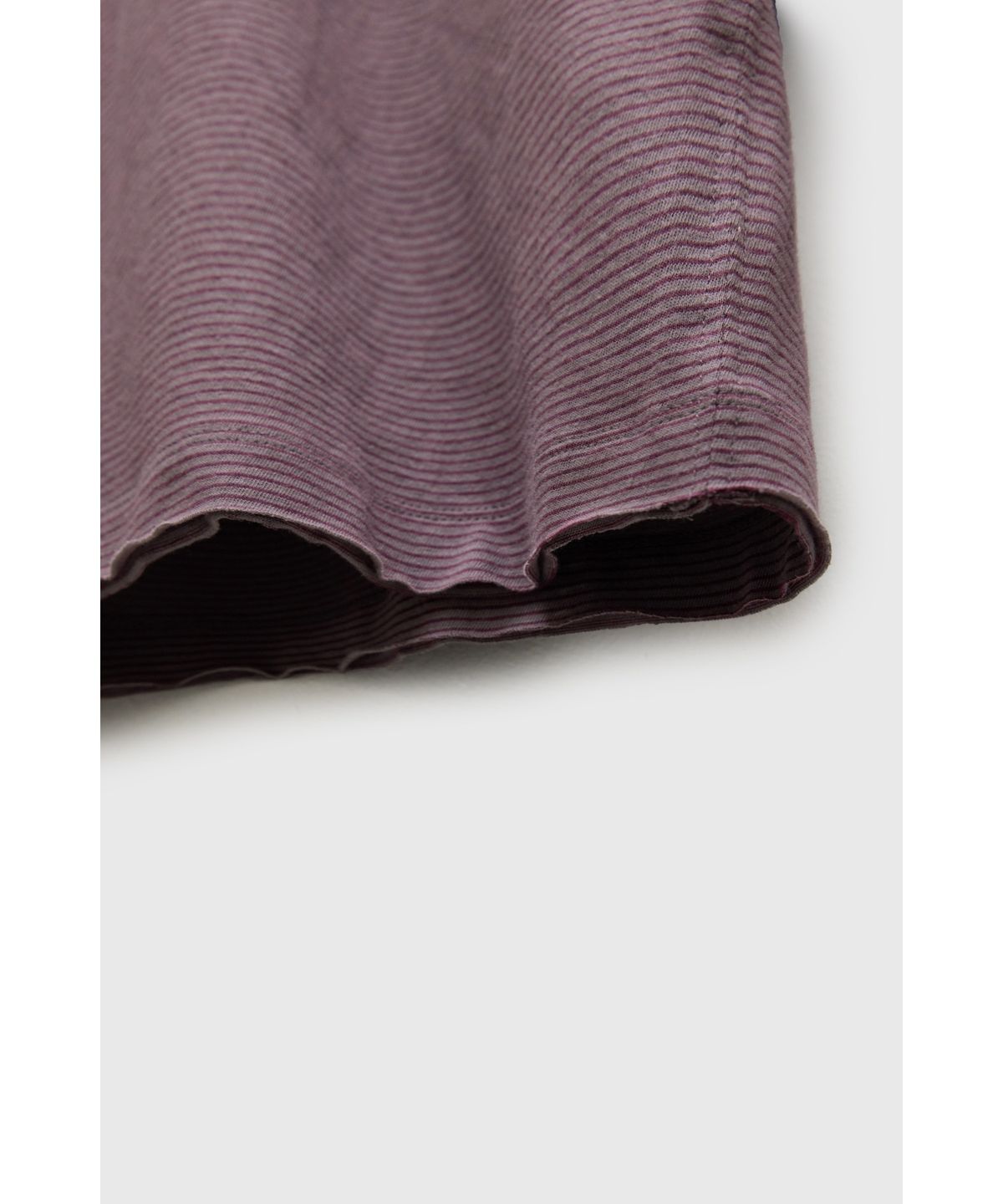 유스(YOUTH) Boat-neck Stripe T-shirt - Violet
