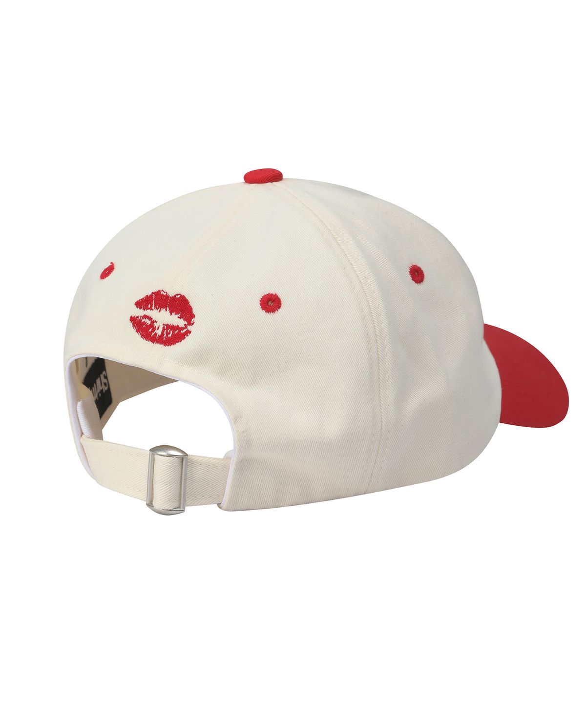 셔츠마이립스(SHIRTMYLIPS) 러브 사랑 디스코 볼캡 레드