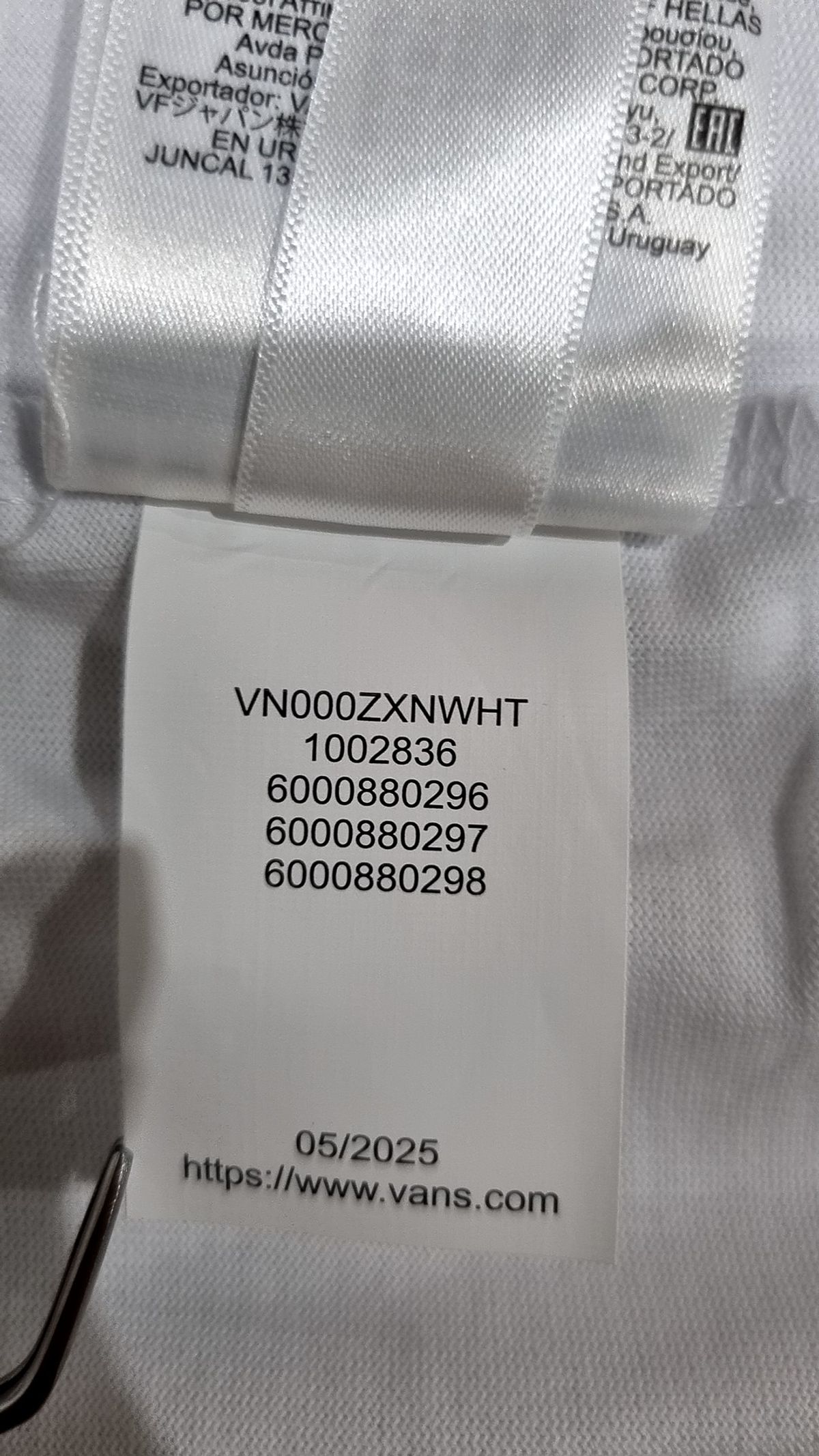 반스(VANS) 반소매 티셔츠 XL