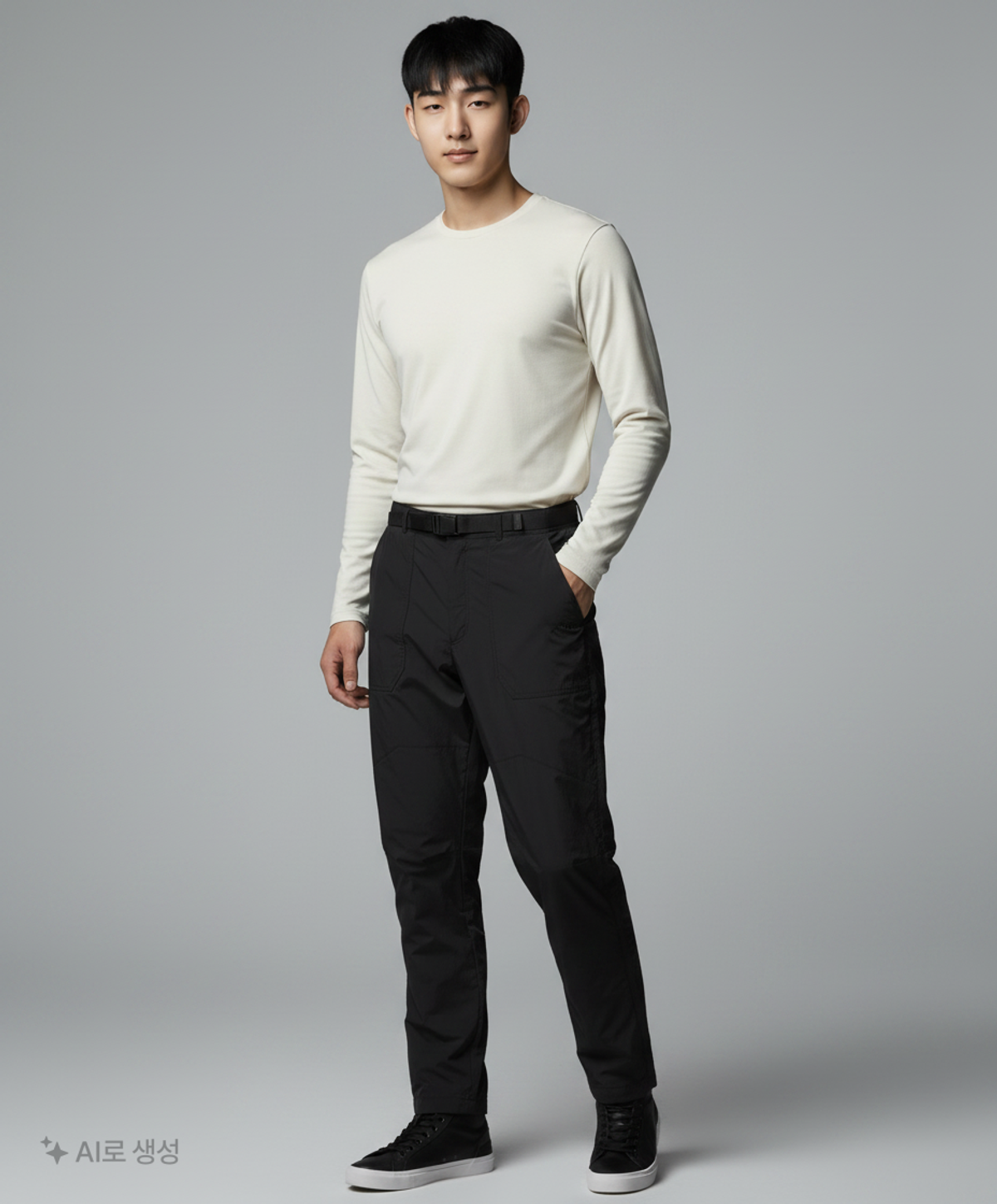 머렐(MERRELL) [MEN] 라이프 릴랙스 경량 팬츠 BLACK M