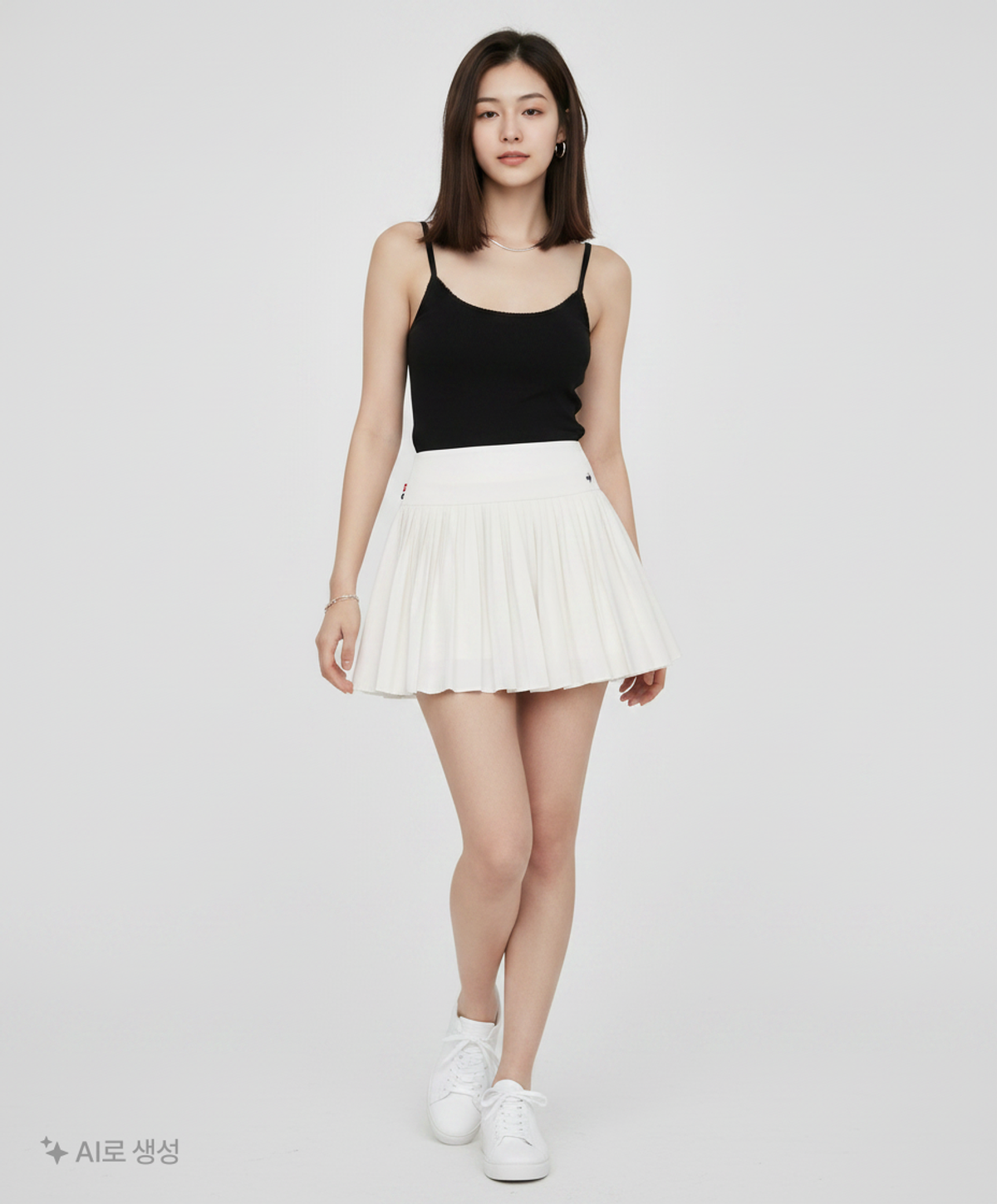 르꼬끄 스포르티브(LE COQ SPORTIF) 미니스커트 S