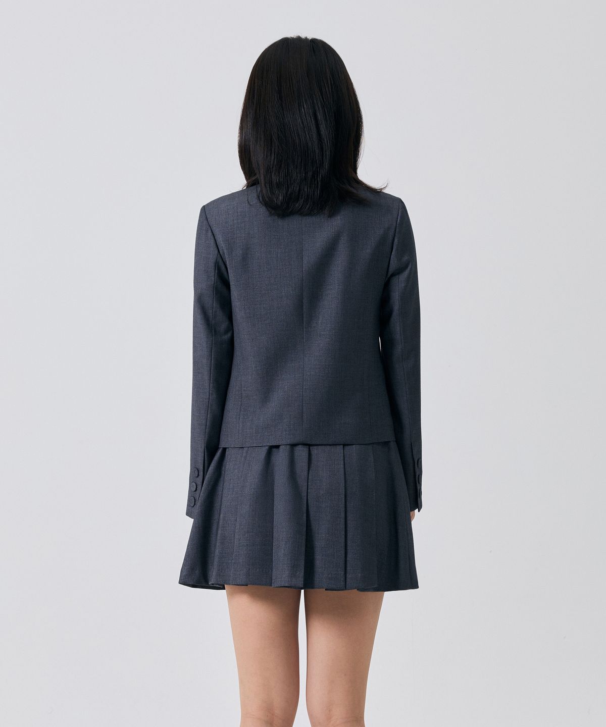 아리킴(ARIKIM) SWAN CROP JACKET / CHARCOAL