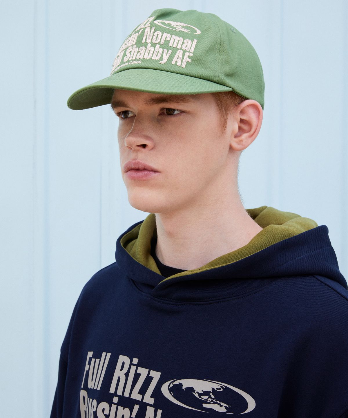 엘엠씨(LMC) FULL RIZZ VINTAGE 5PANEL CAP green