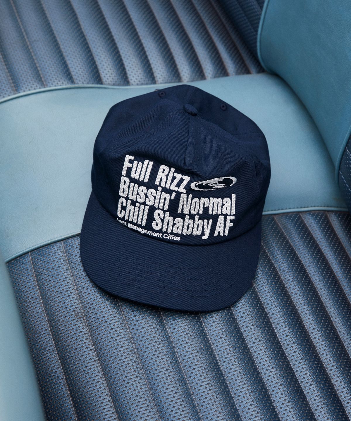 엘엠씨(LMC) FULL RIZZ VINTAGE 5PANEL CAP navy