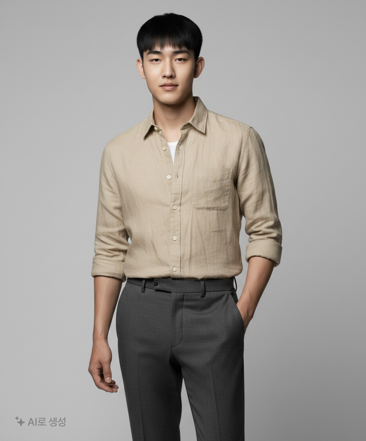 유니클로(UNIQLO) 캐주얼 셔츠 L