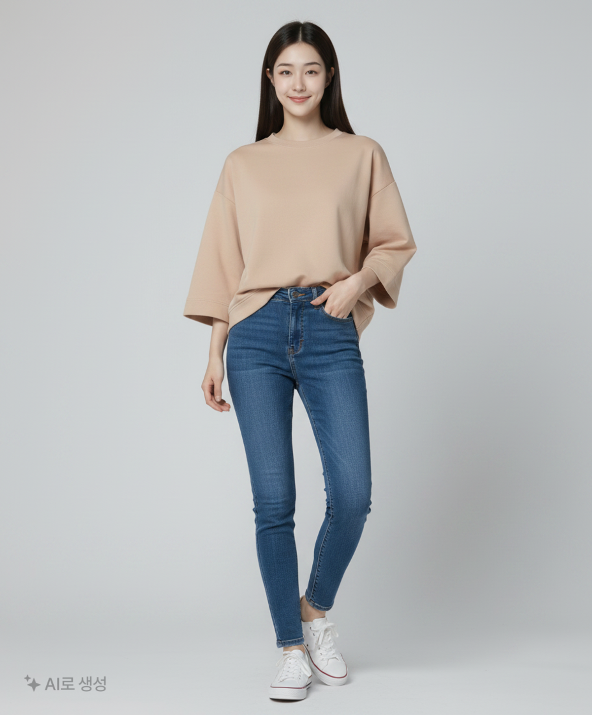 스파오(SPAO) 긴소매 티셔츠 L