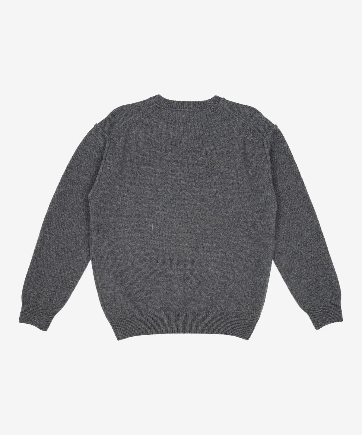 셔터(SHIRTER) SHAGGY DOG REVERSE SEAM KNIT (BROWN) M