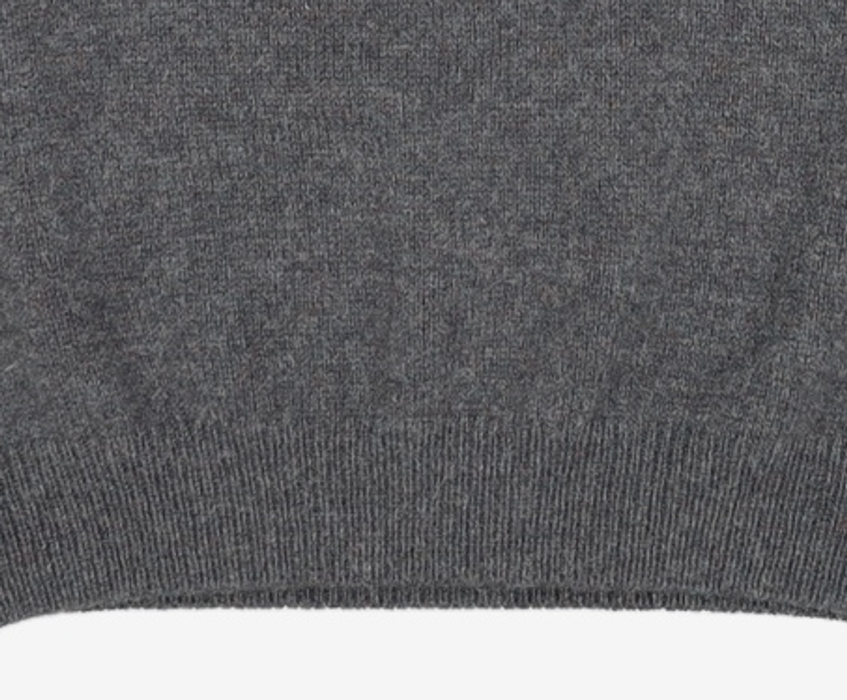 셔터(SHIRTER) SHAGGY DOG REVERSE SEAM KNIT (BROWN) M