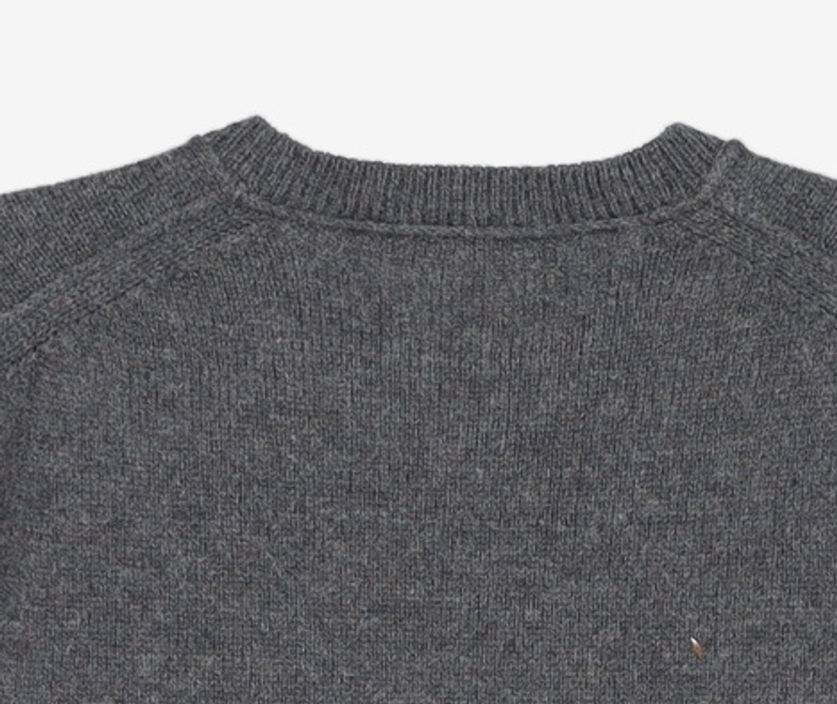 셔터(SHIRTER) SHAGGY DOG REVERSE SEAM KNIT (BROWN) M