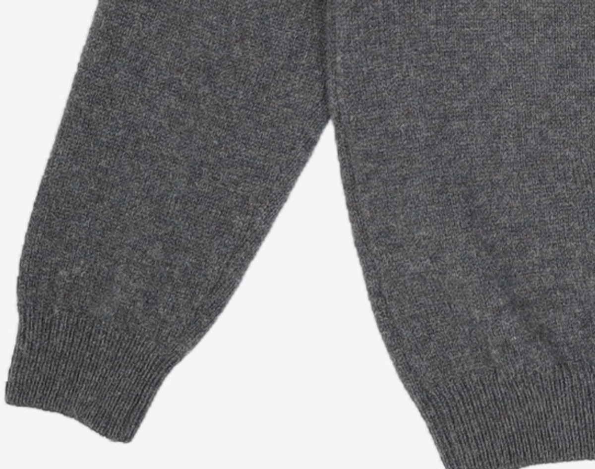 셔터(SHIRTER) SHAGGY DOG REVERSE SEAM KNIT (BROWN) M