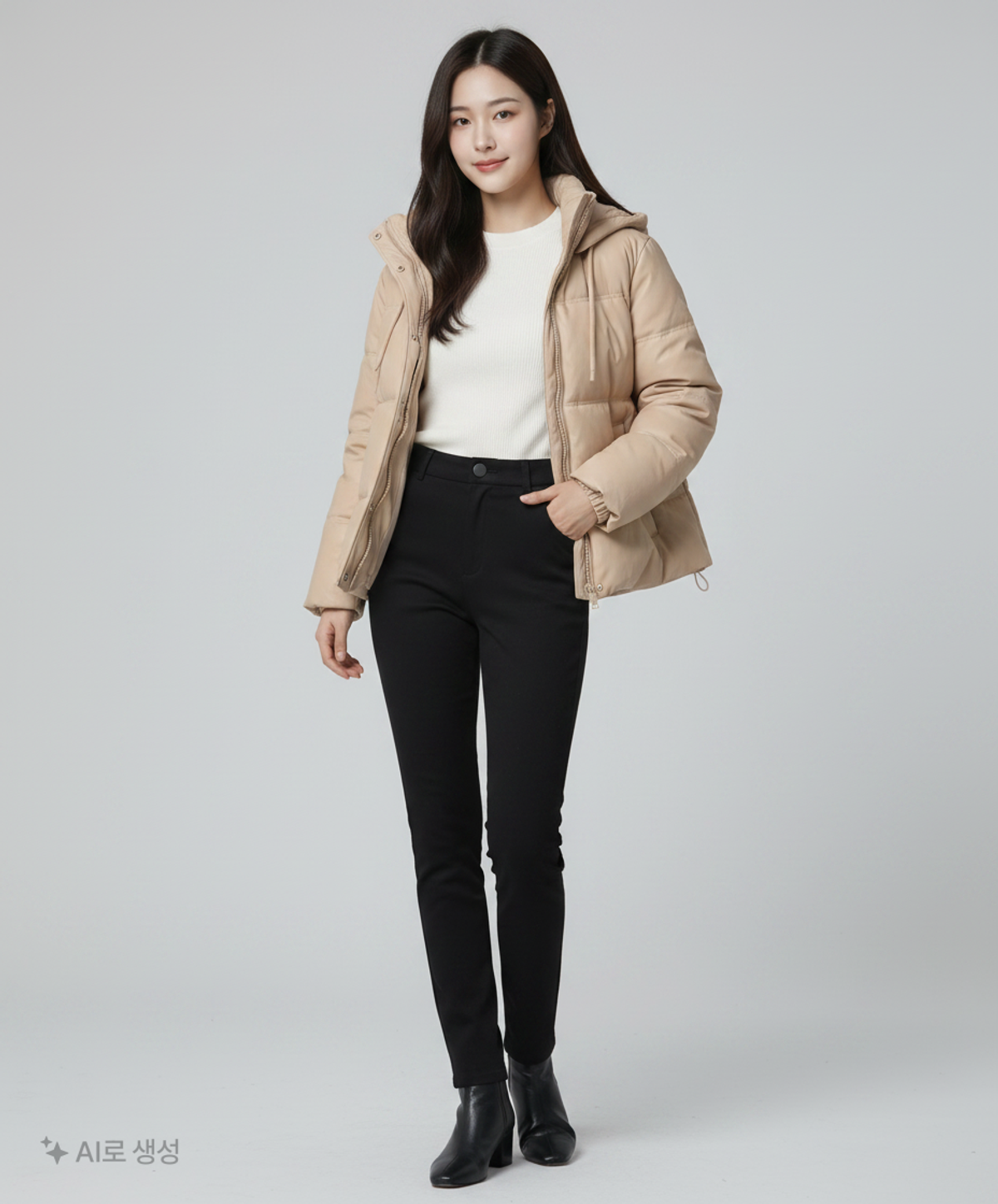 자라(ZARA) 숏 패딩/숏 헤비 아우터 M