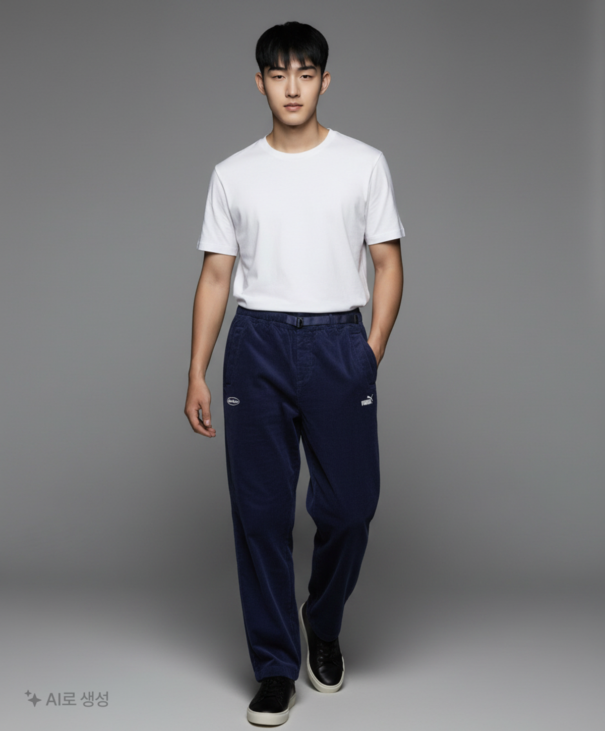 푸마(PUMA) 푸마 X 버터굿즈 트랙팬츠 - 피코트 / 532437-06 M