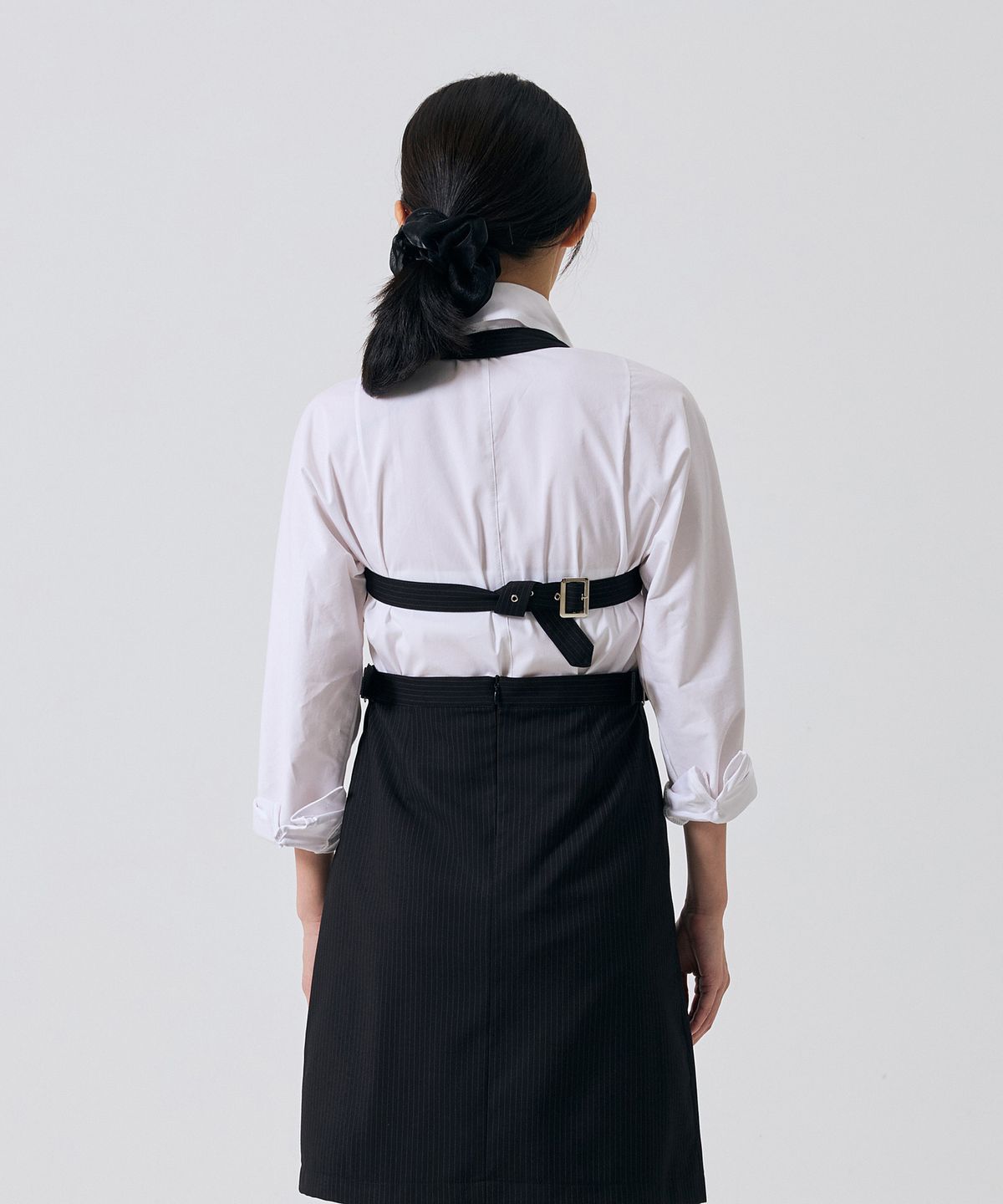 아리킴(ARIKIM) ODE BUCKLE MINI DRESS / BLACK