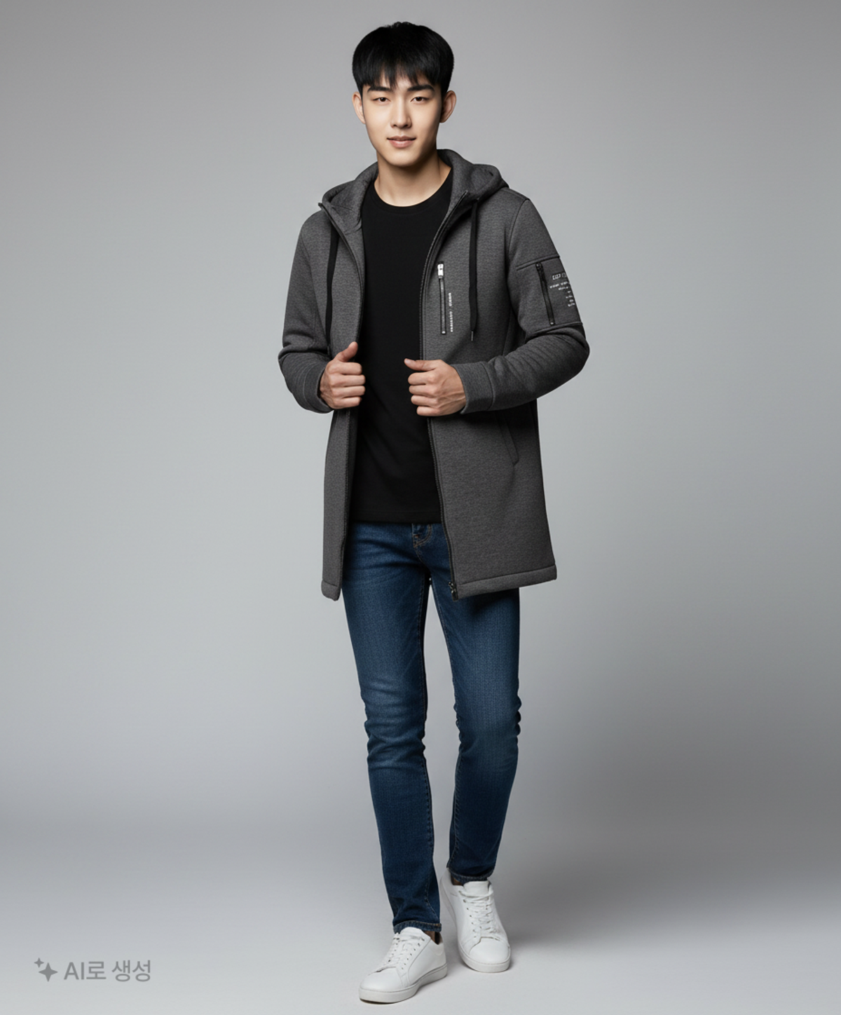 폴햄(POLHAM) 후드 집업 95