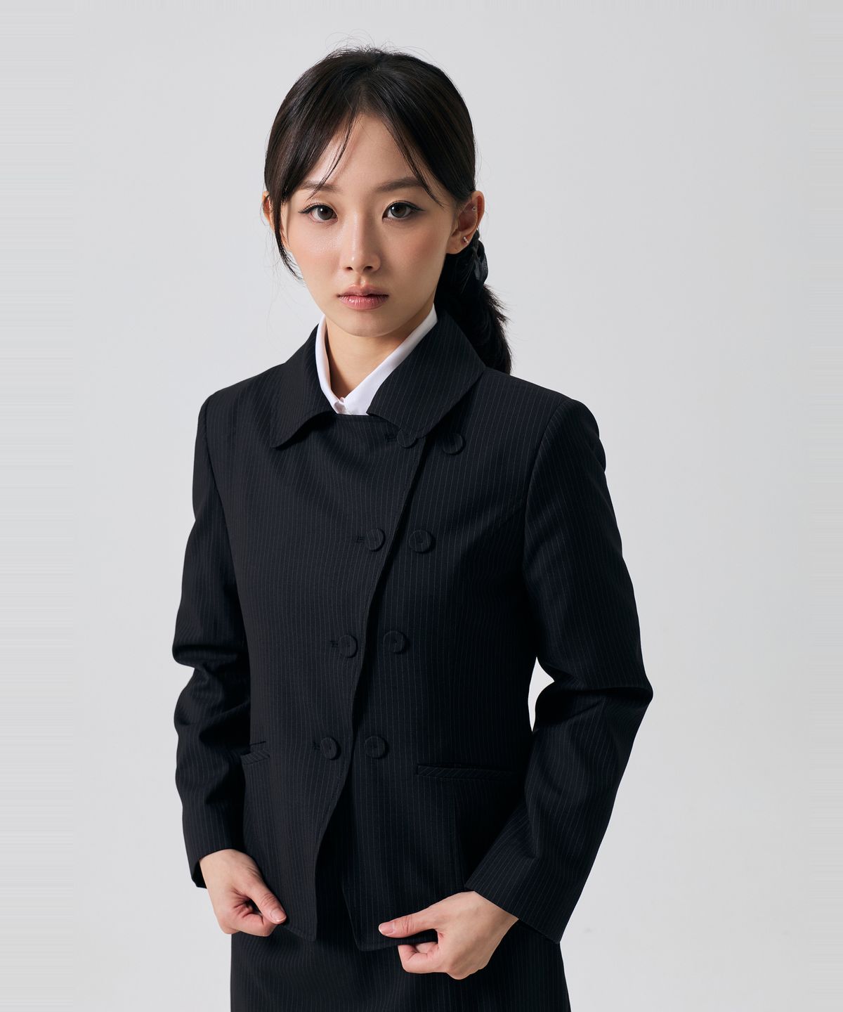 아리킴(ARIKIM) ODE ASYMMETRIC JACKET / BLACK