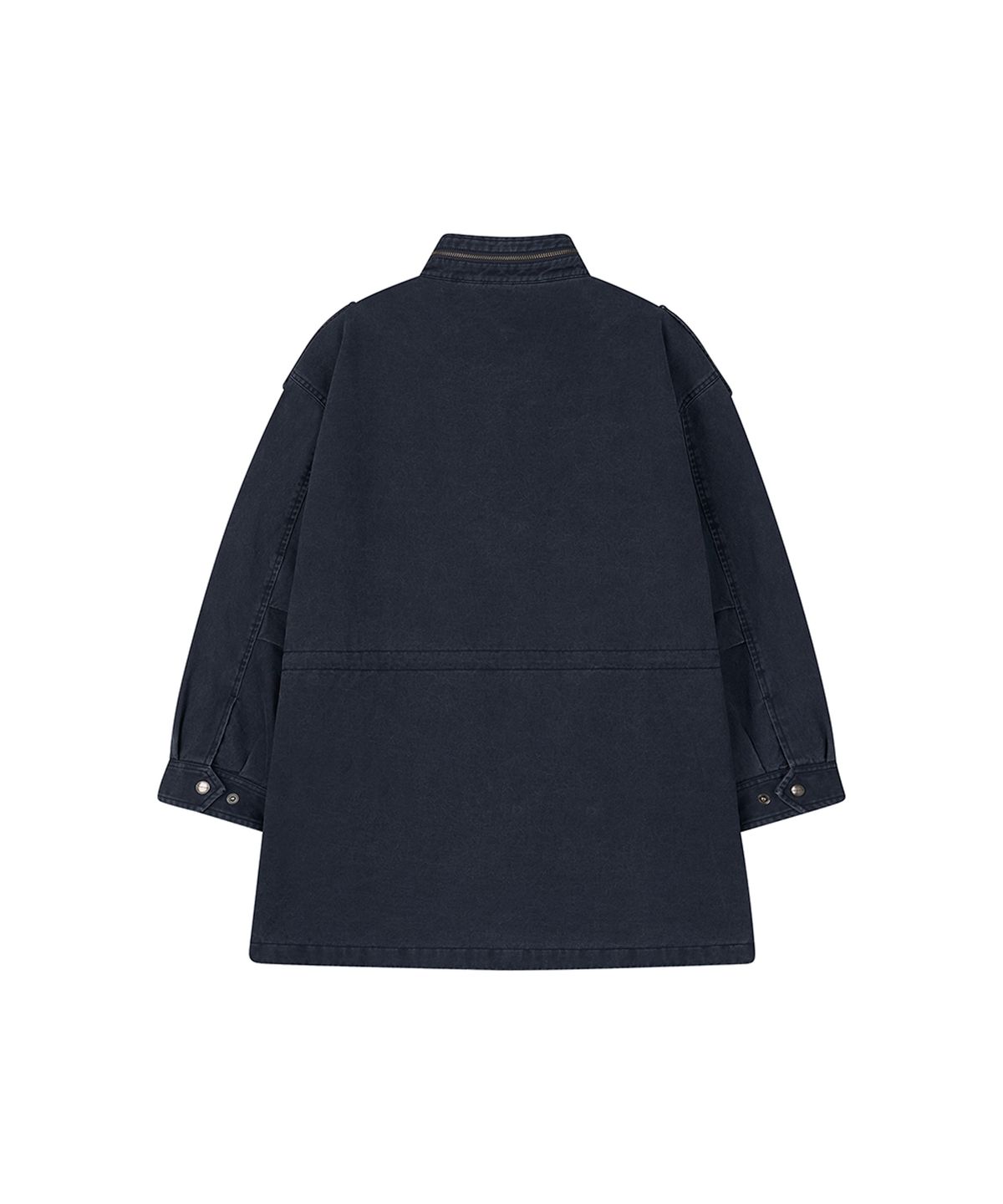 로타입(ROUGHTYPE) Washed Safari Mid Jacket - Navy