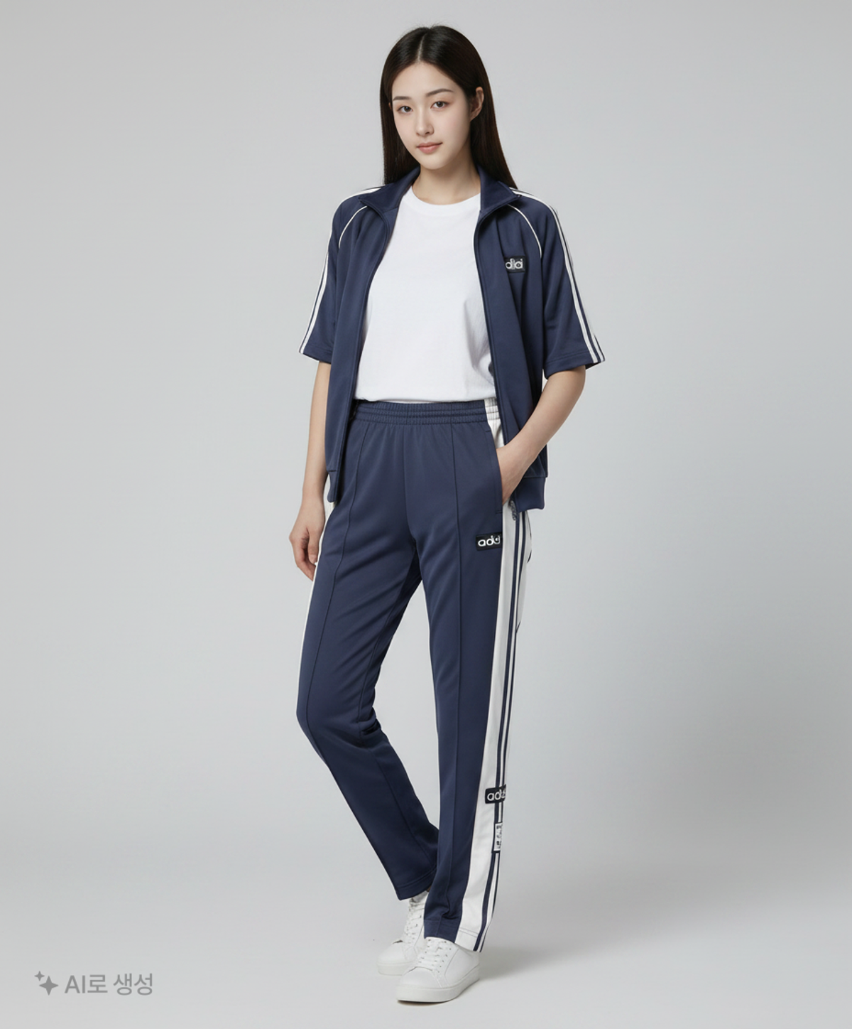 아디다스(ADIDAS) 아디브레이크 팬츠 - 네이비 / HE9472 XS