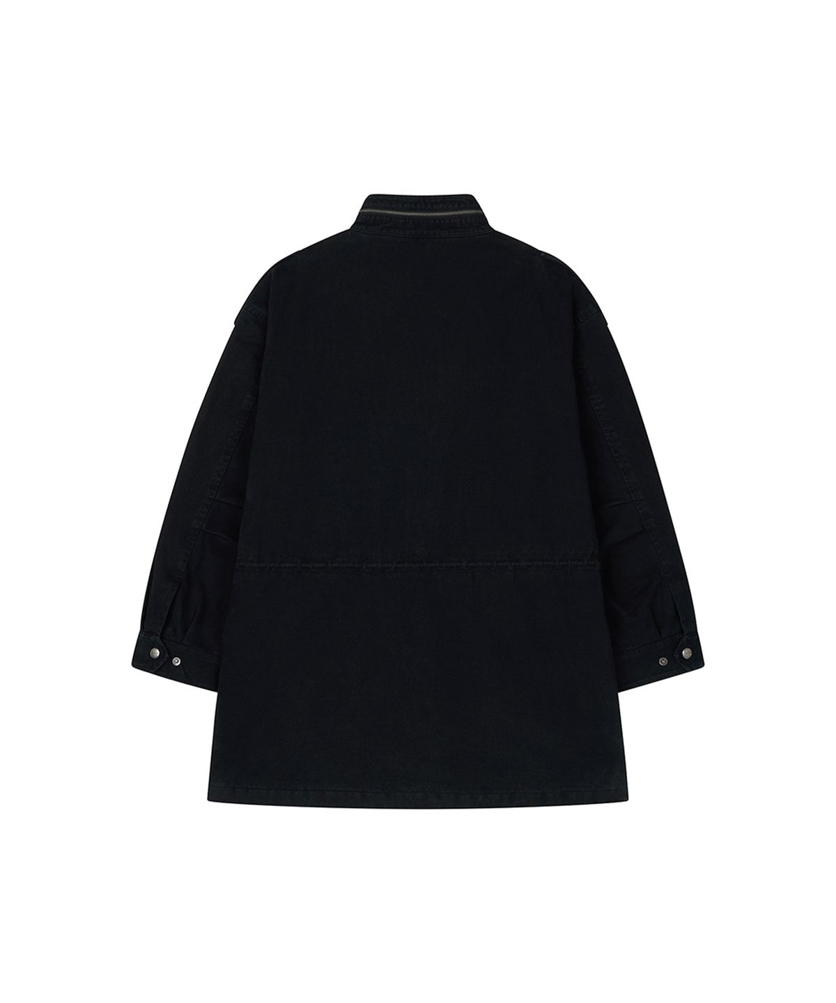 로타입(ROUGHTYPE) Washed Safari Mid Jacket - Black
