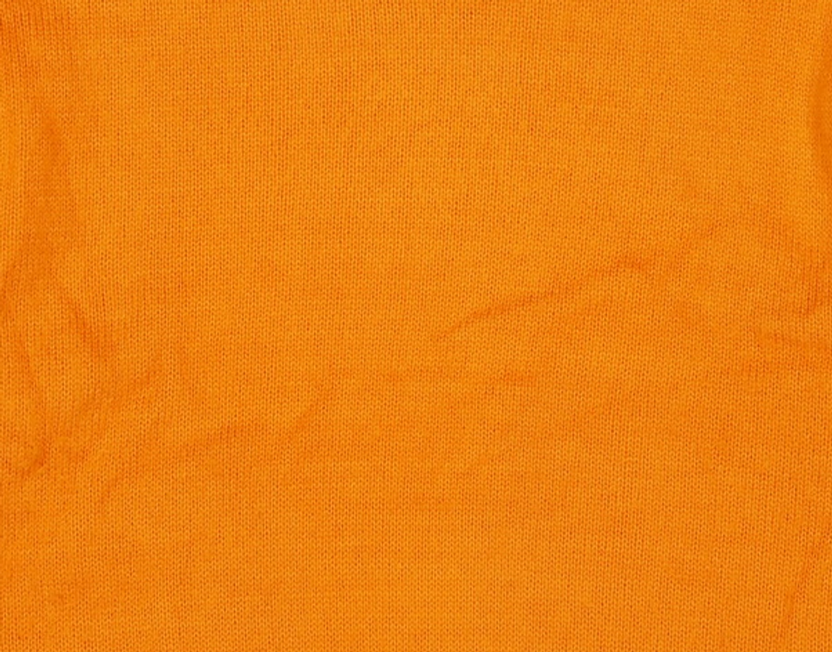 노매뉴얼(NOMANUAL) PLAIN MOHAIR KNIT - ORANGE M