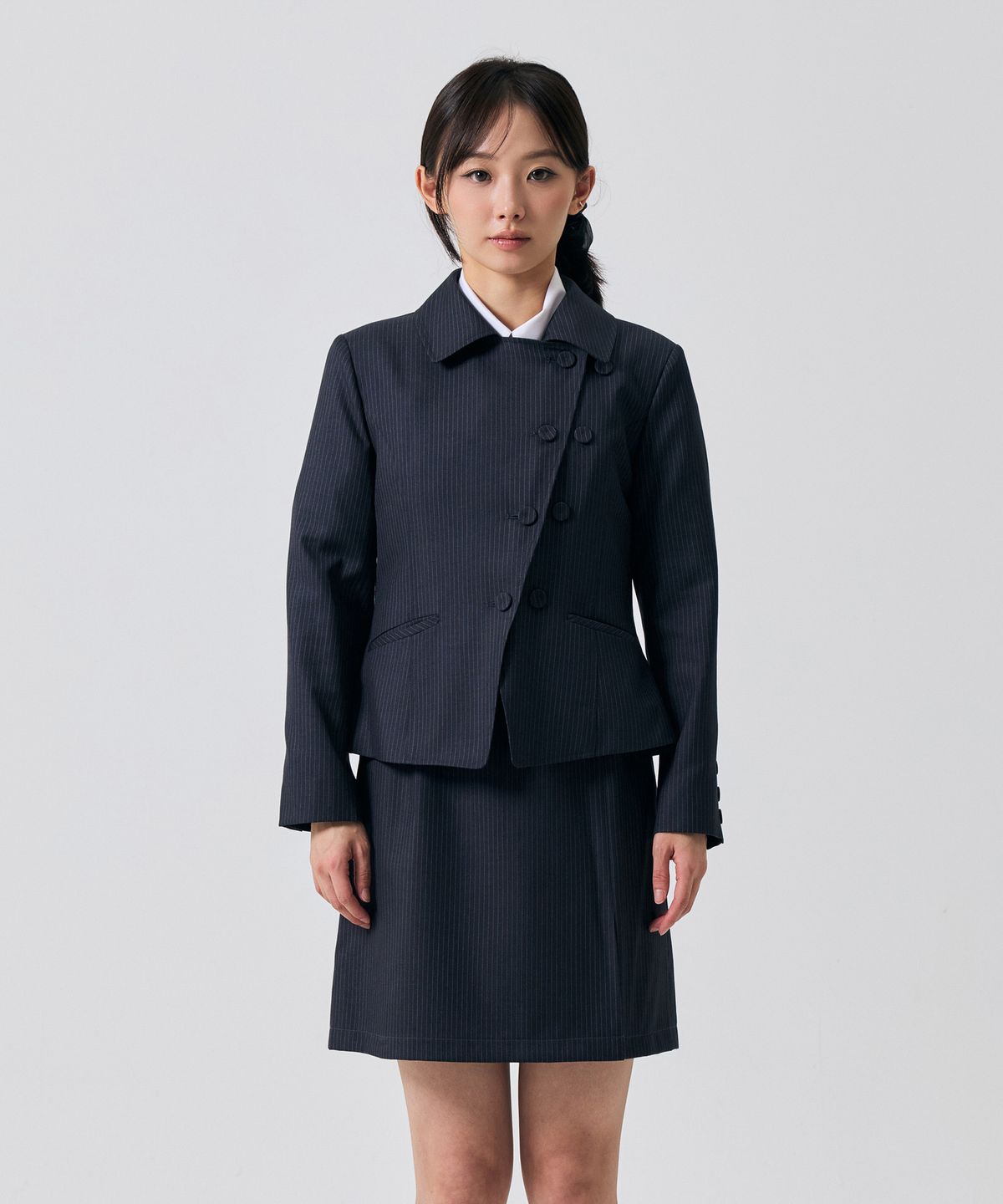 아리킴(ARIKIM) ODE ASYMMETRIC JACKET / CHARCOAL