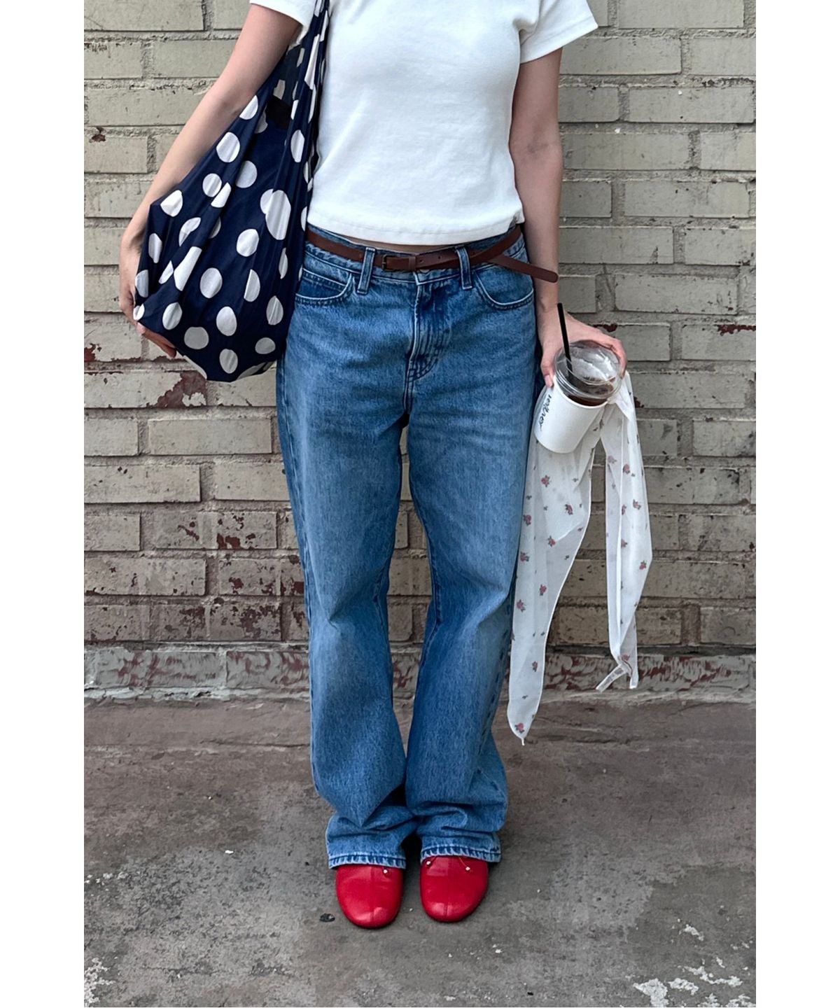 슈콤마보니(SUECOMMA BONNIE) Moment basic flats(red)_DG1DA26520RED