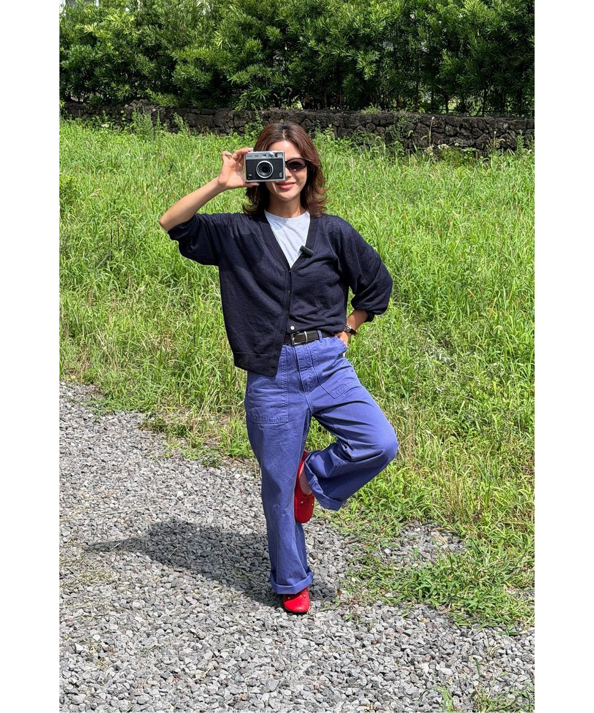 슈콤마보니(SUECOMMA BONNIE) Moment basic flats(red)_DG1DA26520RED