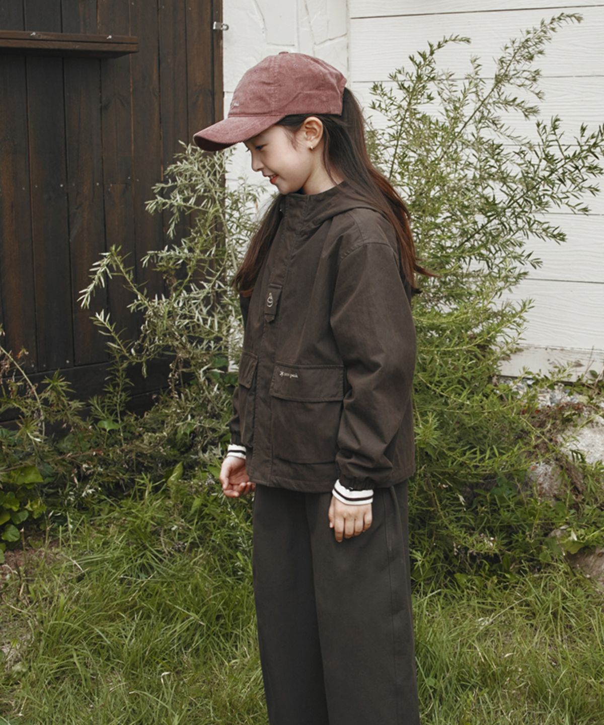 스노우피크 어패럴(SNOWPEAK APPAREL) 키즈 클랜드 자켓 (S26FKDJK80) Choco Brown